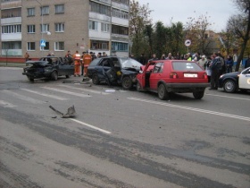 авария на дорогах