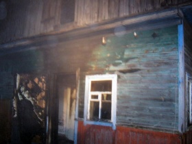 Пожар в Кировске