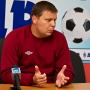 Тренер «Белшины»  Александр Седнев на пресс-конференции