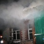 Пожар в переулке Паустовского в Могилёве